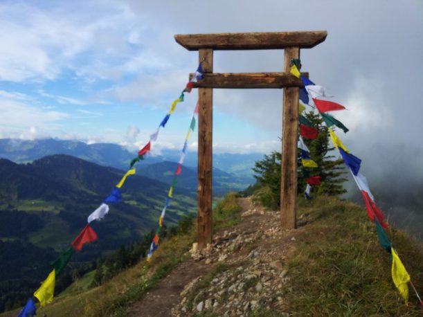 Wanderweg - Tor zwischen Hochgrat und Seelekopf