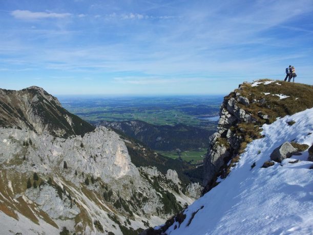 Ausblick ins Allgäuer Alpenvorland