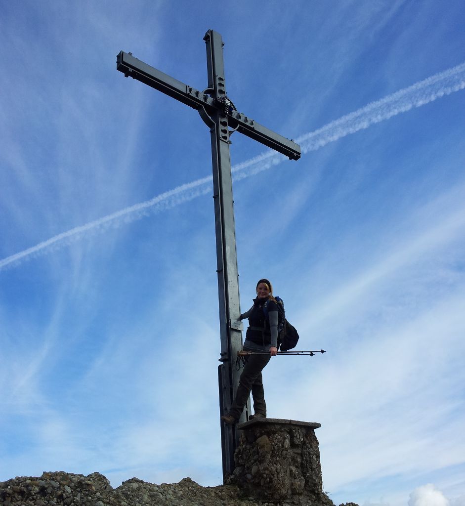 Gipfelkreuz - Seelekopf - ein Zwischenziel am Wanderweg 