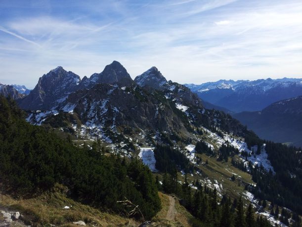 Drei Gipfel in den Allgäuer Alpen