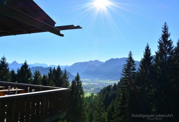 Blick von der Hündleskopfhütte