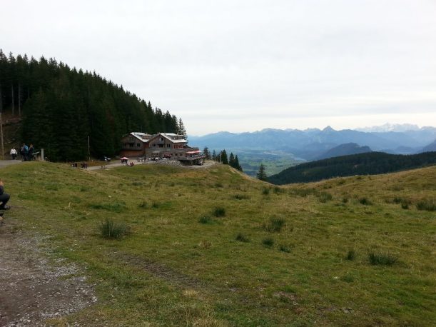 Blick auf Sportheim Böck - Pfronten Panorama