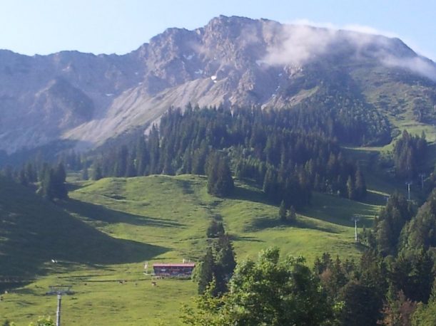 Kühgundrücken und Iseler, Teil unserer Wanderung