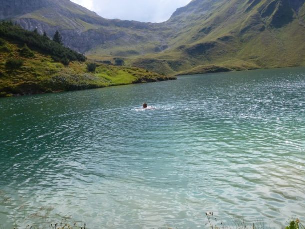 Bad im Schrecksee