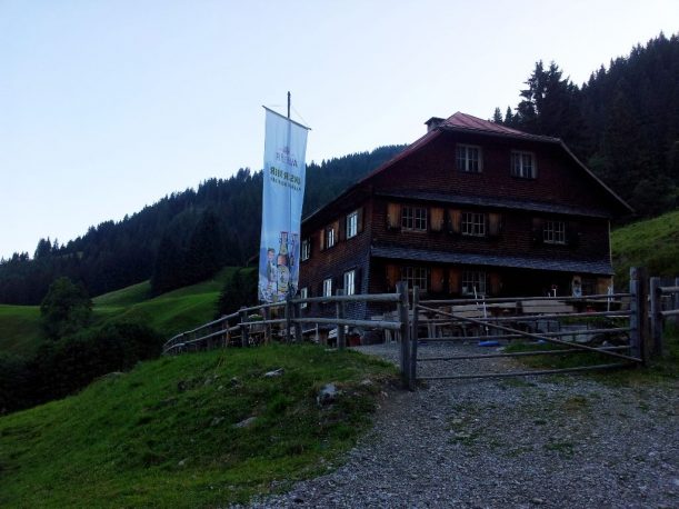 Berghütte: Untere Richteralpe im Allgäu