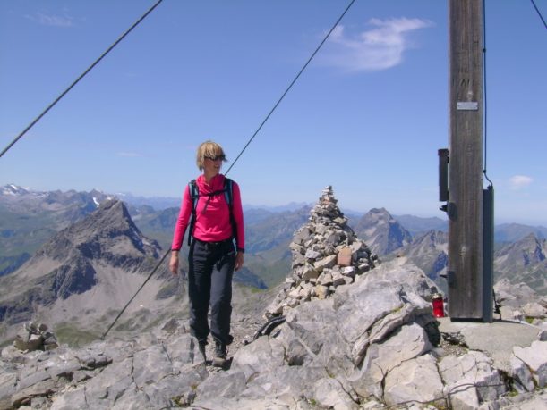 Gipfel des Berges erreicht - Das Hohe Licht auf 2.651 m