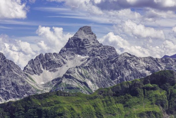 Majestätisch: Bei klarer Sicht hat man den Hochvogel ständig im Blick., © Allgäu GmbH