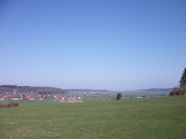 Mindelheim im Allgäu ist Teil der Wanderroute