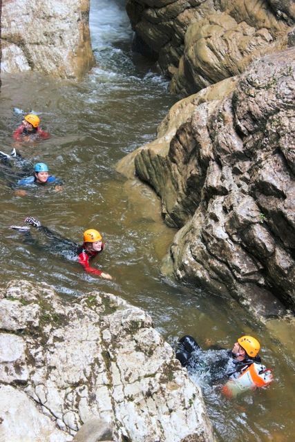 canyoning allgaeu starzlachklamm