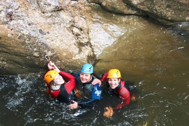 canyoning allgäuer alpen starzlachklamm