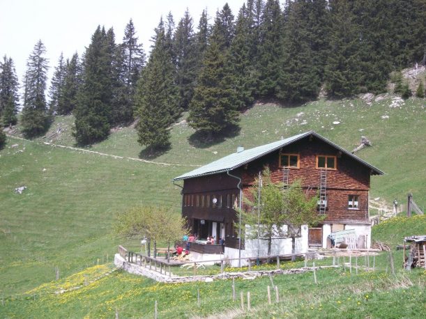 Das Grüntenhaus in den Allgäuer Alpen
