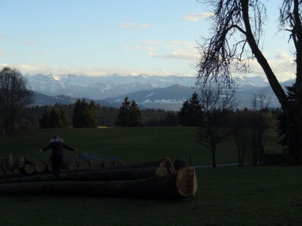 Käsestraße- Wanderroute in den Alpen