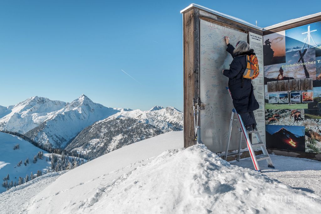 Größtes Gipfelbuch der Alpen