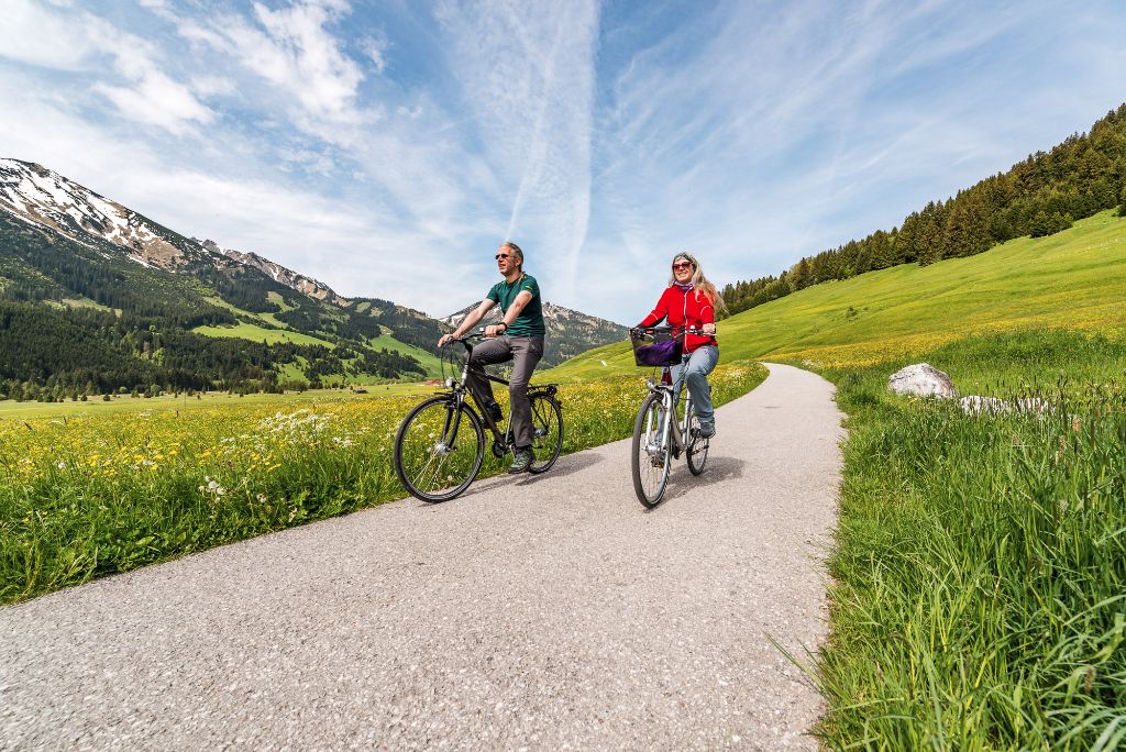 Radfahren im Tannheimer Tal, Tirol
