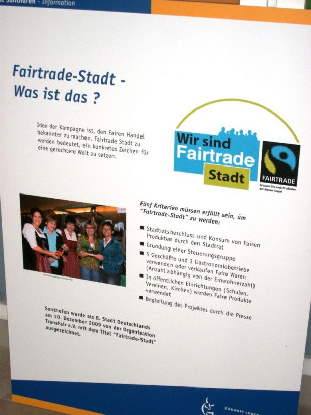 Fairtrade in Sonthofen