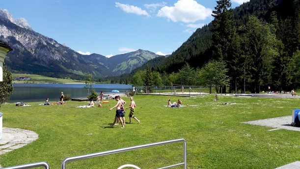 Freibad in Haldensee, Tirol