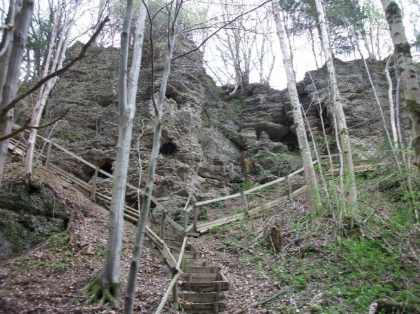 Geologische Orgel im Allgäu