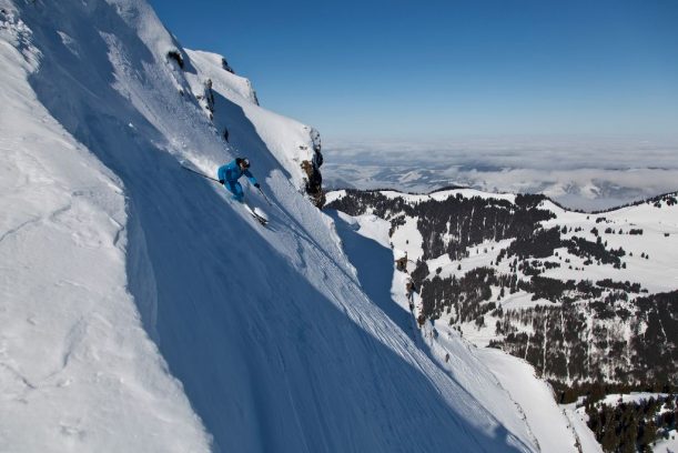 Skitour: Überquerung der Nagelfluhkette