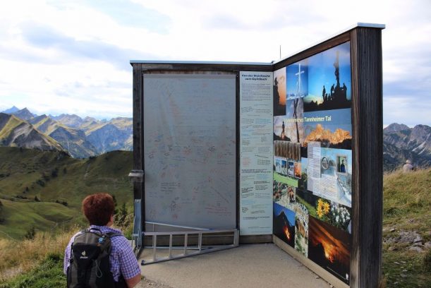 Größte Gipfelbuch der Alpen