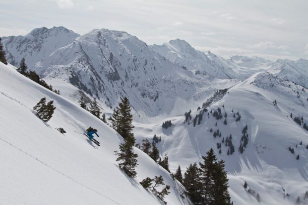 Abfahrtsfreuden im Winter