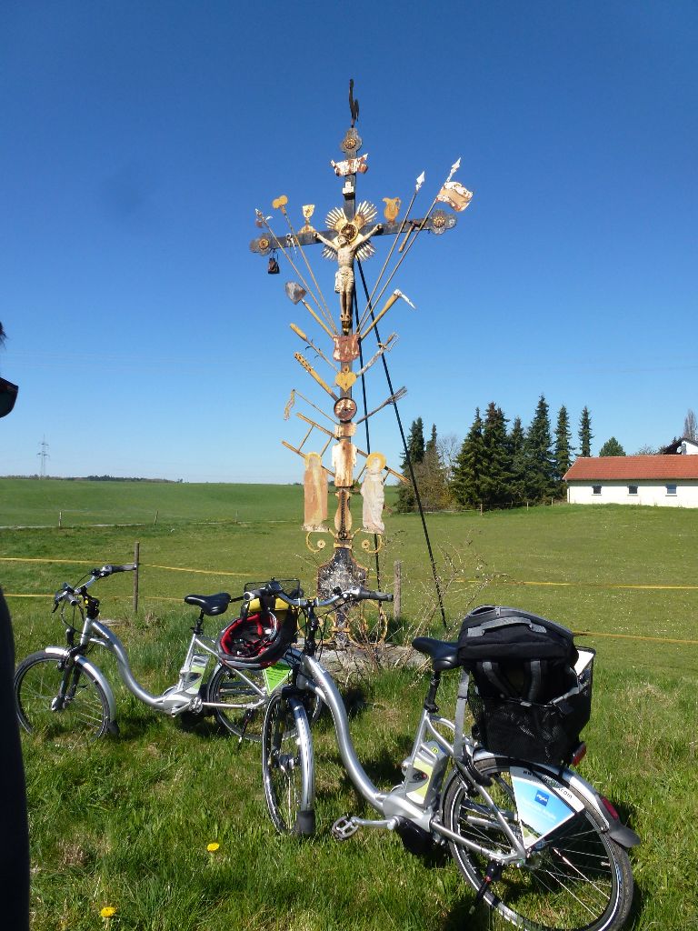 Radrunde Flurkreuz bei Bad Wurzach