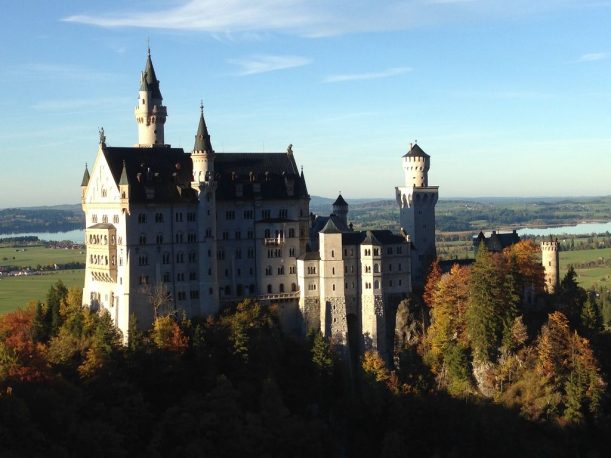 Schloss Neuschwanstein bei Füssen im Allgäu