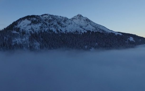 Krinnenspitze vor dem Sonnenaufgang