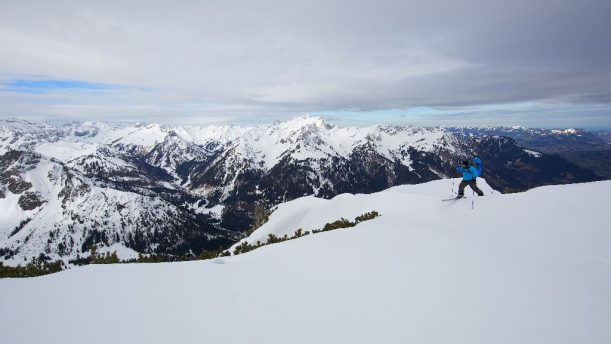 Skitour über den Allgäuer Alpen