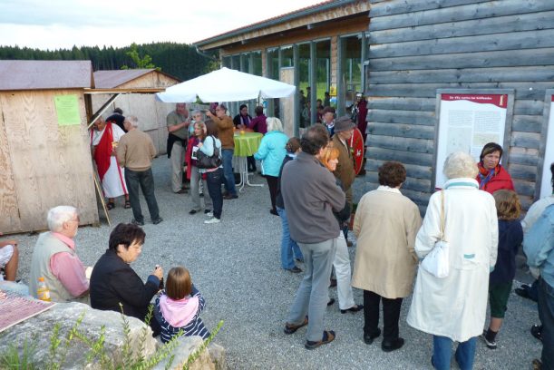 Immer ein Treffpunkt: das "Römerbad" von Marktoberdorf-Kohlhunden