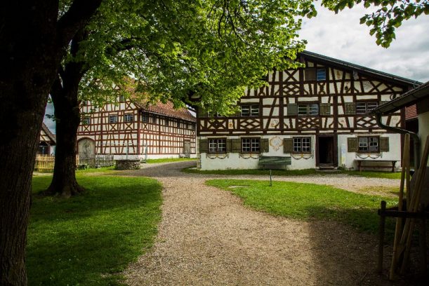 Schwäbischen Bauernhof Museum Illerbeuren - Radrunde Allgäu