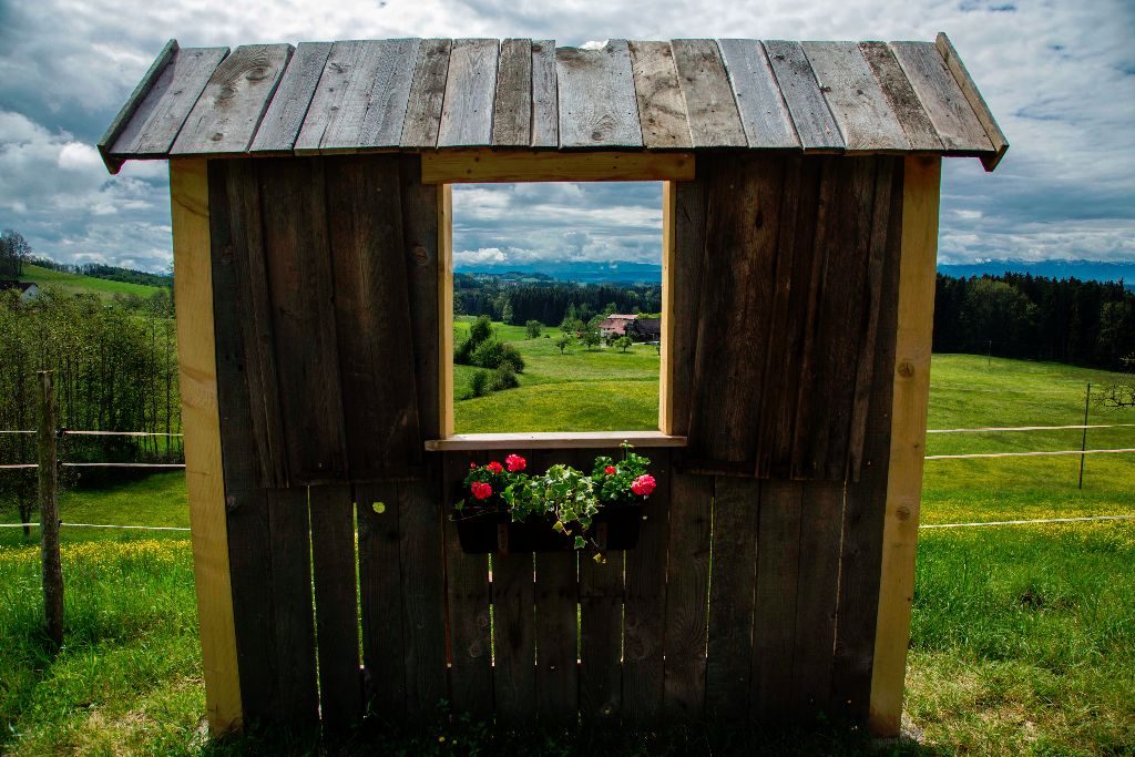 Ein kleines Fenster ins Allgäu entlang der Radrunde Allgäu.