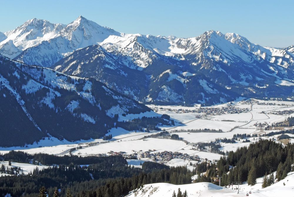 Blick ins Tannheimer Tal, Tirol