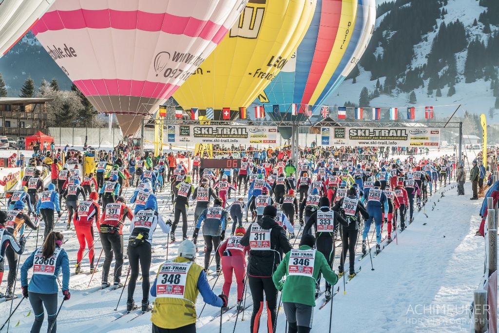 Start Langlauf-Veranstaltung Tannheimer Tal