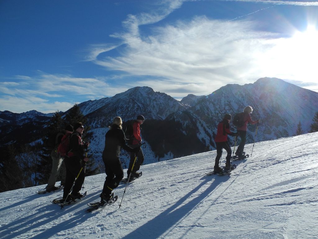 Schneeschuhwandern im Tannheimer Tal, Tirol