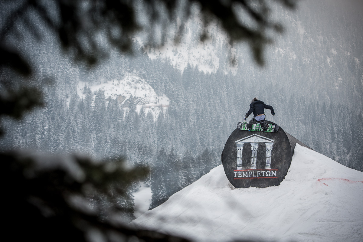 Funpark: Allgäuer snowboarden im Tannheimer Tal