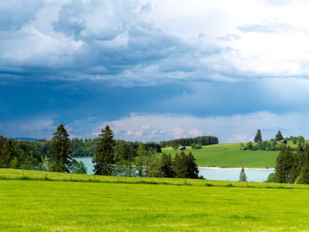 Forggensee Radtour Roßhaupten Ostallgäu