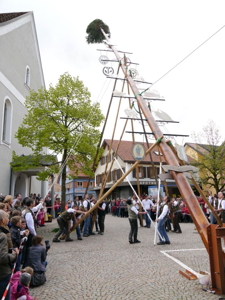 Scheidegg Maibaum stellen