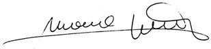 Signatur Marcel Wüst