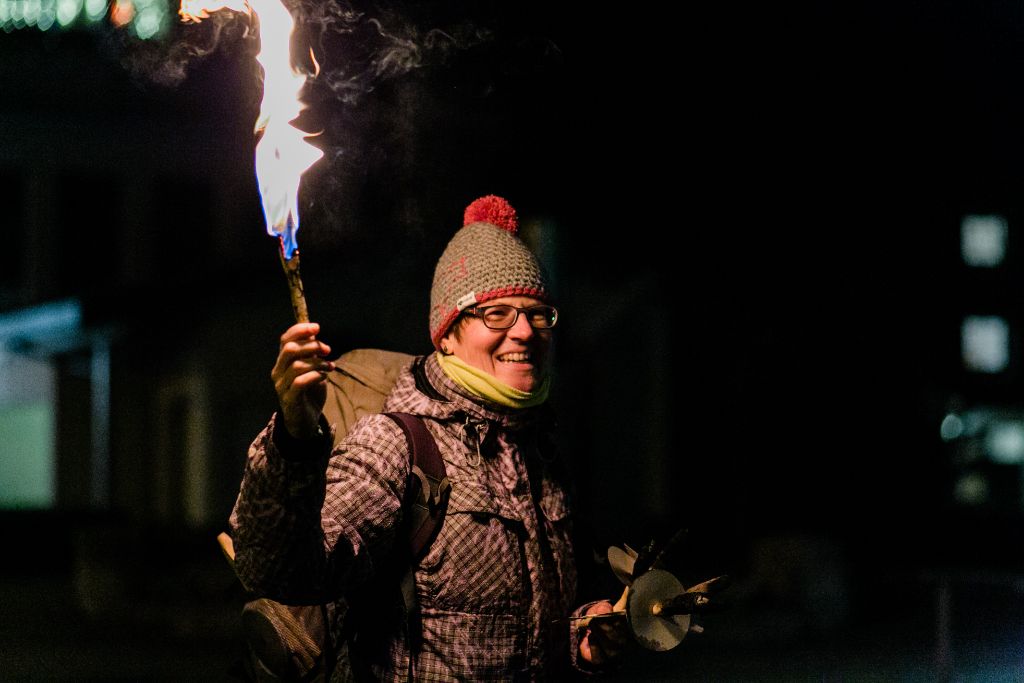 Fackelwanderung ins Vilstal mit Wildtierfütterung